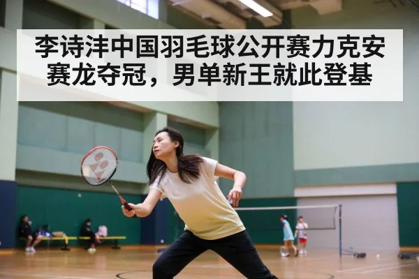 李诗沣中国羽毛球公开赛力克安赛龙夺冠，男单新王就此登基